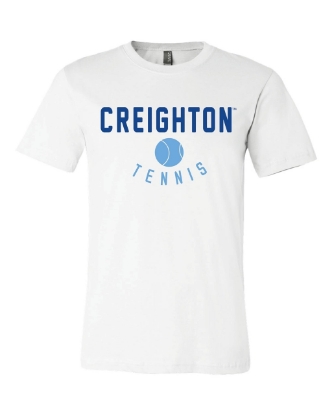 Picture of Creighton Tennis Soft Cotton Short Sleeve Shirt  (CU-233)
