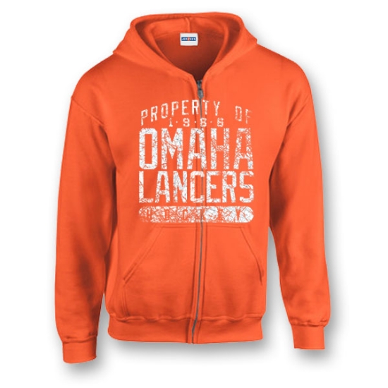 Picture of Omaha Lancers Prop Full Zip Hoodie