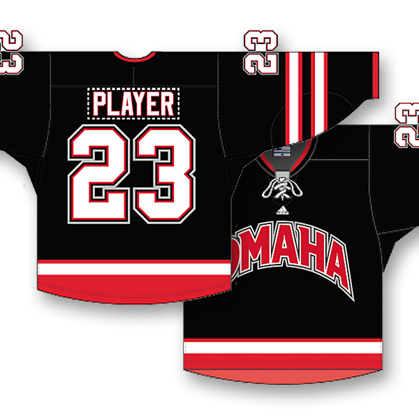 Lawlor's Custom Sportswear CUSTOM UNO Hockey Jersey Black