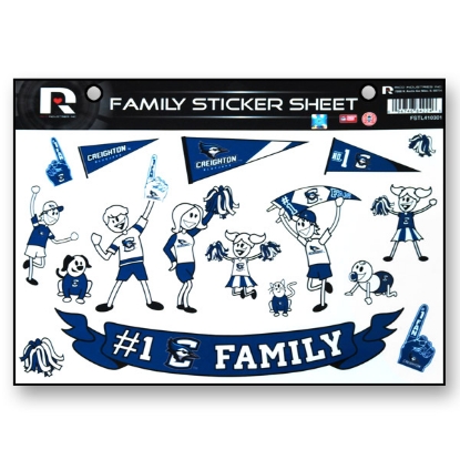 Picture of Creighton Family Sticker Sheet