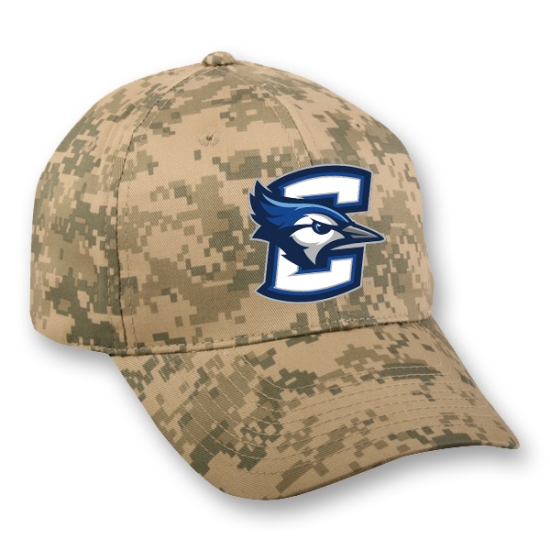 Lawlor's Custom Sportswear  Creighton Military Classic Digital Camo Fitted  Hat