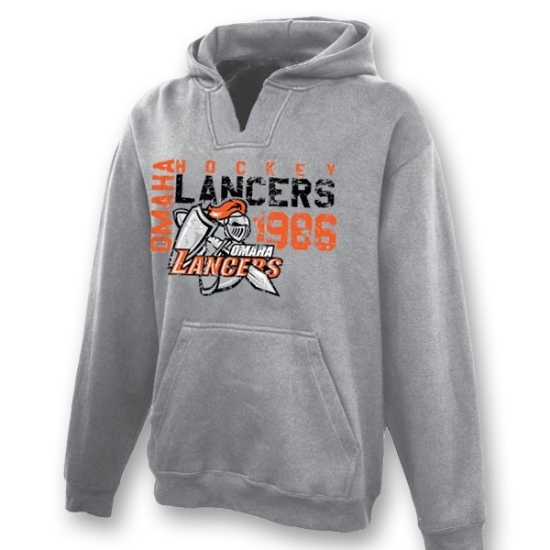 Lawlor's Custom Sportswear | Lancers Faceoff Lace Up Hoodie