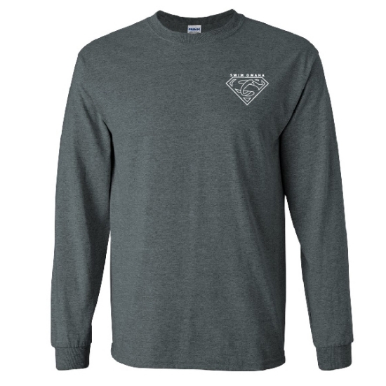 Lawlor's Custom Sportswear | Swim Omaha Flag Long Sleeve Shirt