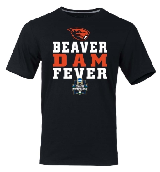 Picture of Oregon State Beavers 2018 CWS Beaver Fever Short Sleeve Shirt