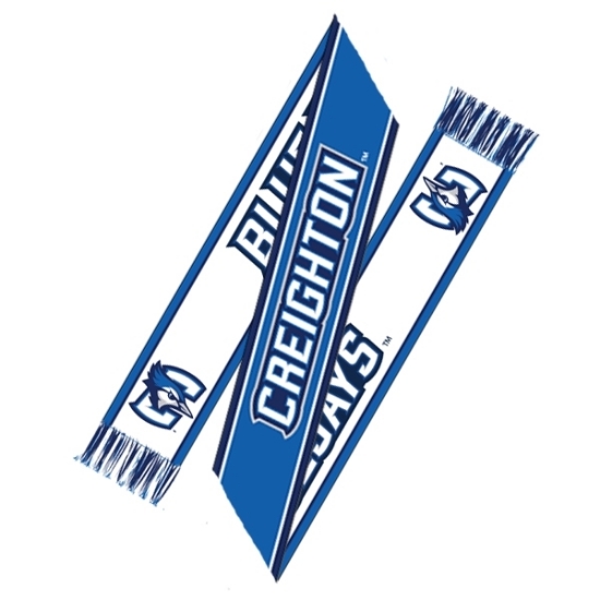 Picture of Creighton Jacquard Knit Sports Scarf