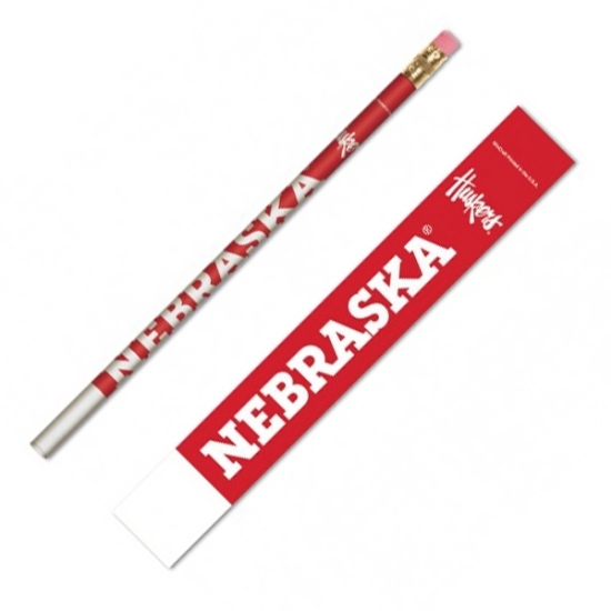 Picture of Nebraska 6-Pack Pencils