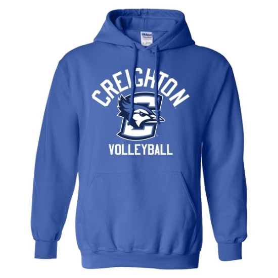 Lawlor's Custom Sportswear | Creighton Volleyball Hooded Sweatshirt (CU ...