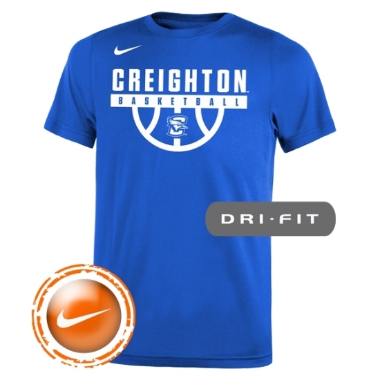 Lawlor's Custom Sportswear  Creighton Nike® Youth Legend Short Sleeve Shirt