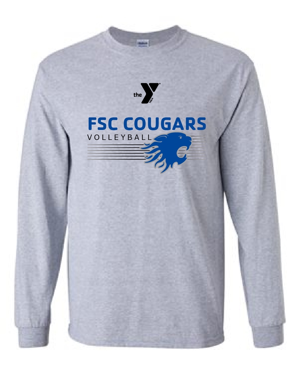 Cougars Volleyball Long Sleeve Shirt | Lawlor's Custom Sportswear