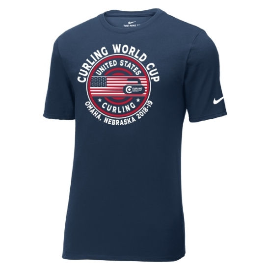 Picture of Curling World Cup Nike® Patriot Core Cotton Short Sleeve Shirt