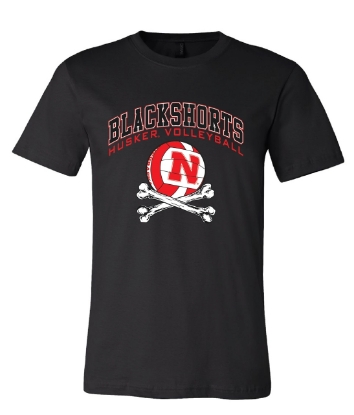 Picture of Nebraska Volleyball Soft Cotton T-shirt (NU-241)