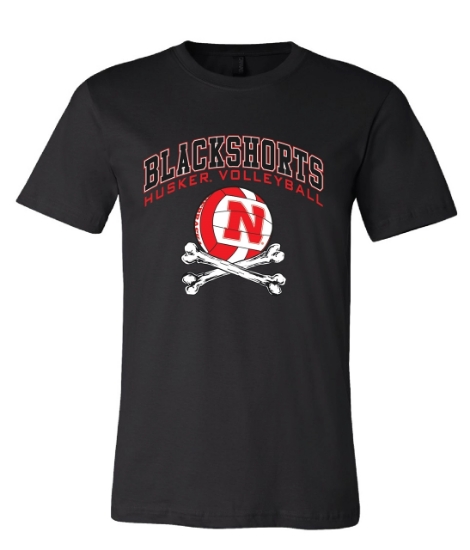 Picture of Nebraska Volleyball Soft Cotton T-shirt (NU-241)