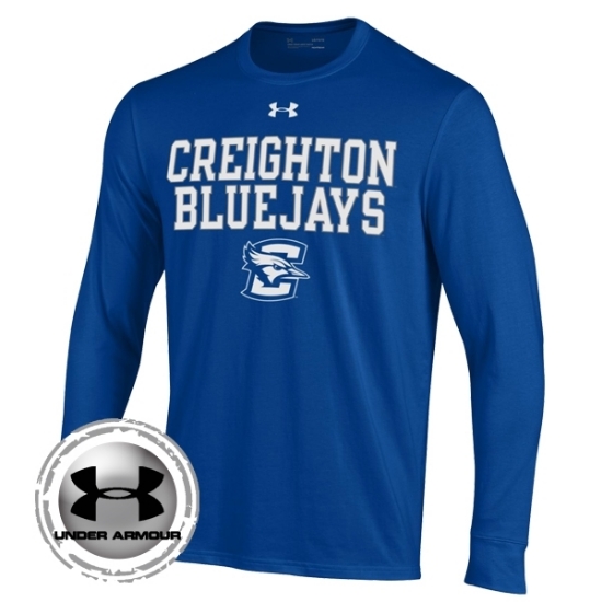 Picture of Creighton Under Armour® Performance Cotton Long Sleeve Shirt