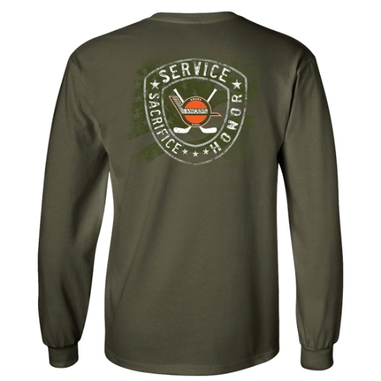 Lancers Hockey Military Night Long Sleeve Shirt (LANCERS-231) | Lawlor