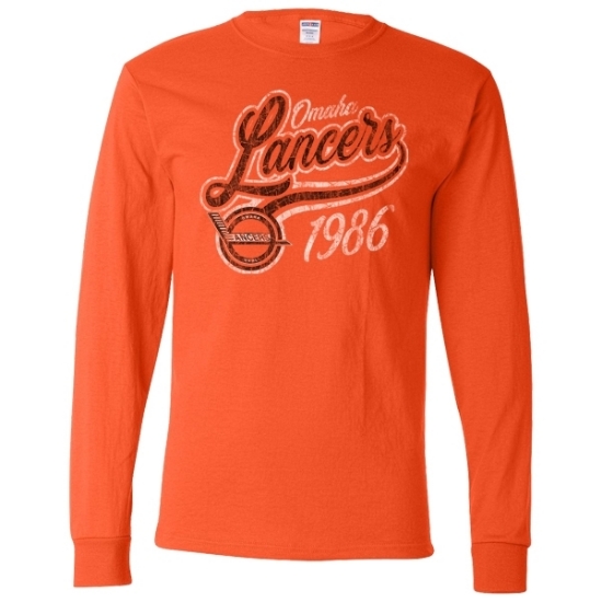 Picture of Omaha Lancers Long Sleeve Shirt (LANCERS-225)