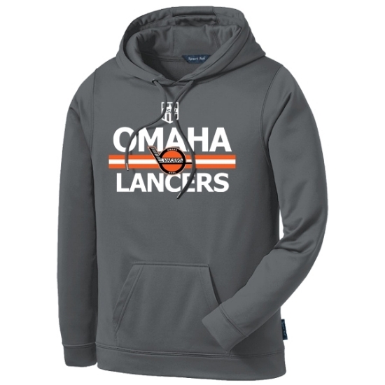 Picture of Omaha Lancers Performance Hooded Sweatshirt (LANCERS-235)