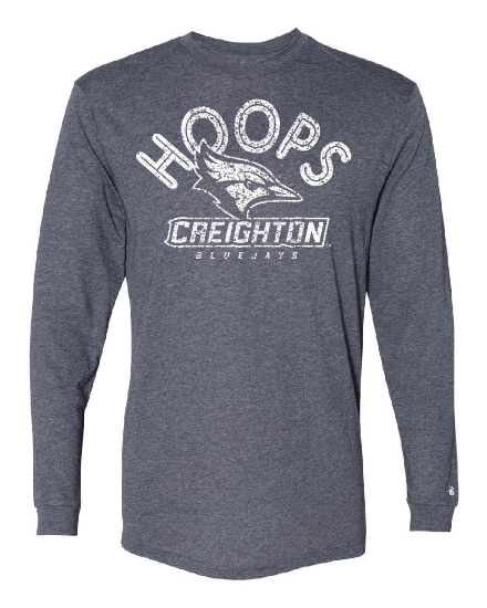 Picture of Creighton Hoops Youth Long Sleeve