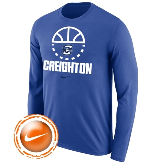 Picture of Creighton Nike® Basketball Legend Long Sleeve Shirt