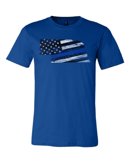 Picture of Nebraska Law Enforcement Flag Shirt