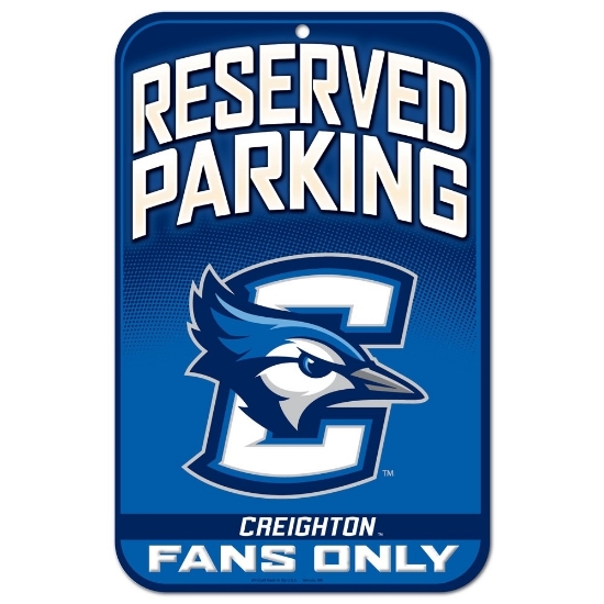Picture of Creighton Wincraft® 11" x 17" Reserved Parking Sign