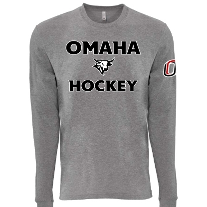 Picture of UNO Hockey Sueded Long Sleeve Shirt (UNO-028)