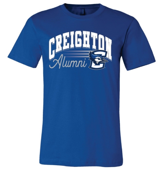 Picture of Creighton Alumni Soft Cotton Short Sleeve Shirt  (CU-225)