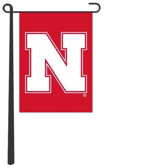 Picture of Nebraska Silk Screened Garden Flag