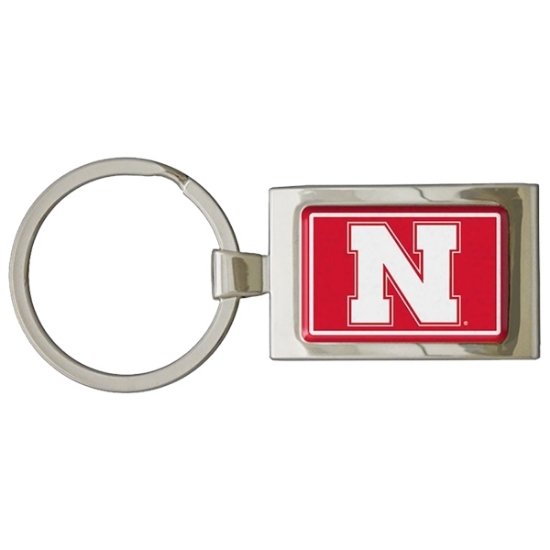 Picture of Nebraska Premium Dome Key Ring