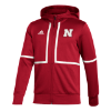 Picture of Nebraska Adidas® Under the Lights Full Zip Jacket