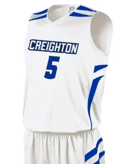 Men's Blue Creighton Bluejays Basketball Jersey