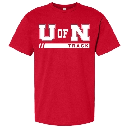 Picture of Nebraska Track Short Sleeve Shirt (NU-257)