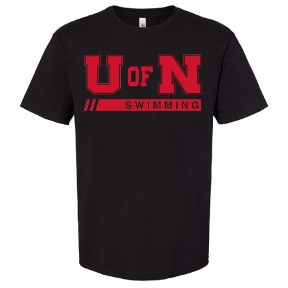 Picture of Nebraska Swimming Short Sleeve Shirt (NU-258)