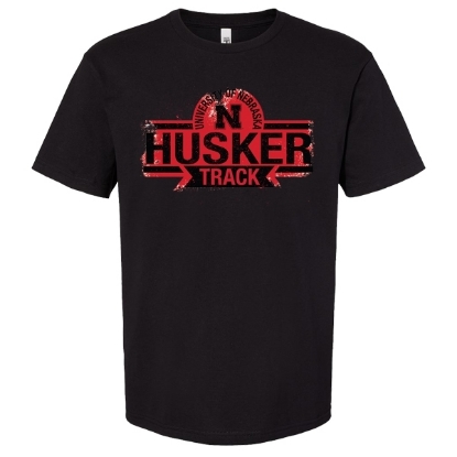 Picture of Nebraska Track Short Sleeve Shirt (NU-261)