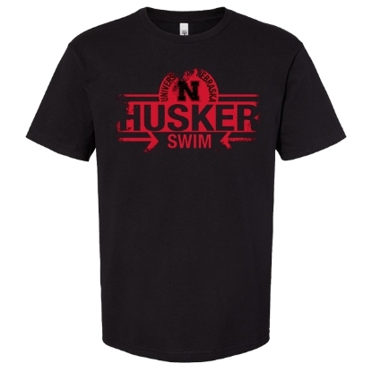 Picture of Nebraska Swimming Short Sleeve Shirt (NU-262)