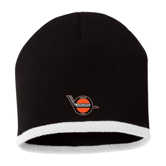 Picture of Lancers Bottom-Striped Knit Beanie
