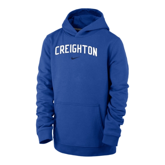 Lawlor's Custom Sportswear | Creighton Nike® Youth Club Hooded Sweatshirt