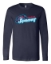 Picture of Supernovas Unisex Jersey Long Sleeve Tee - navy