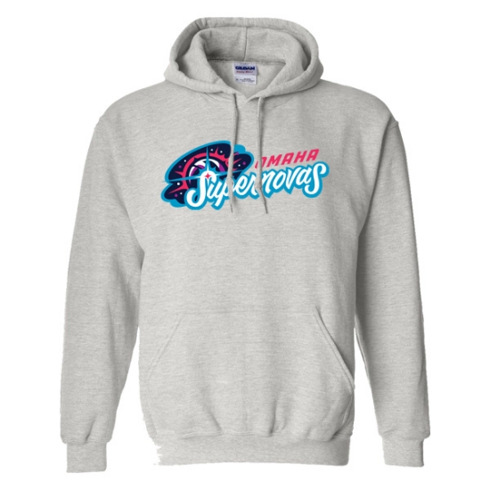 Picture of Supernovas Hooded Sweatshirt - Ash (SN-001)