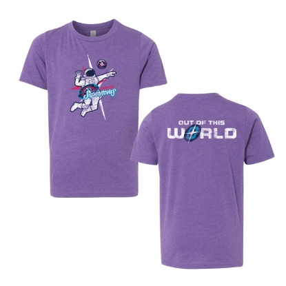Picture of Supernovas YOUTH T-shirt - Purple Rush