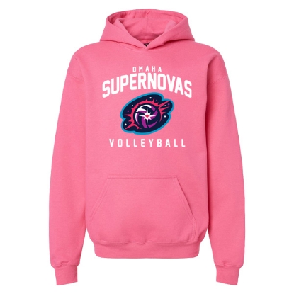 Picture of Supernovas YOUTH Hooded Sweatshirt - Pink Lemonade