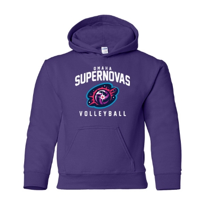 Picture of Supernovas YOUTH Hooded Sweatshirt - Purple