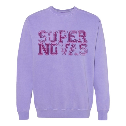 Picture of Supernovas Crewneck Sweatshirt - Violet (SN-022)