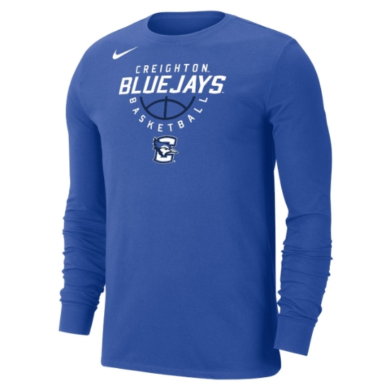 Picture of Creighton Nike® Cotton Long Sleeve Shirt #2