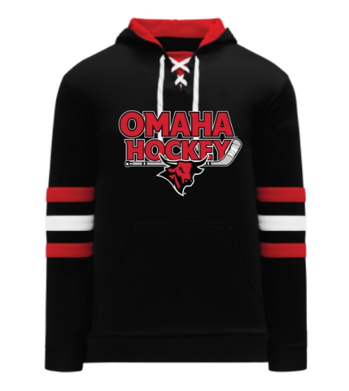 Picture of UNO Hockey Lace Up Hooded Sweatshirt (UNO-184)