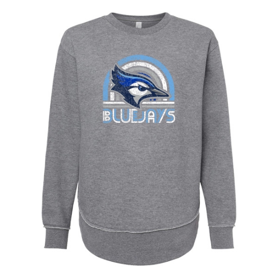 Picture of Creighton Ladies Weekend Fleece Crewneck Sweatshirt (CU-195)