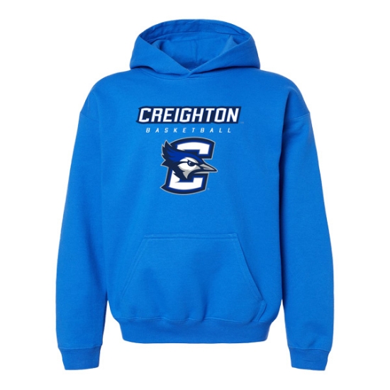 Picture of Creighton Youth Basketball Hooded Sweatshirt (CU-193)