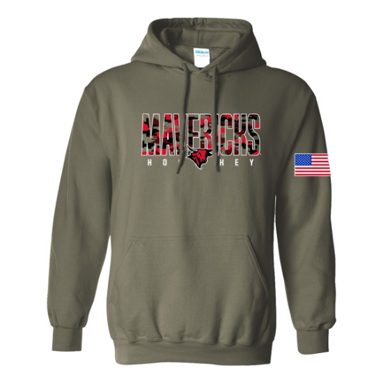 Picture of UNO Military Hooded Sweatshirt  (UNO-189)