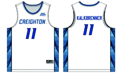 Picture of Creighton #11 Kalkbrenner Basketball Jersey