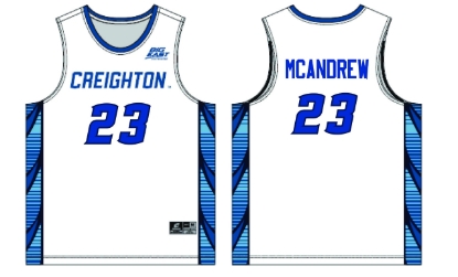 Picture of Creighton #23 McAndrew Basketball Jersey