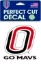 Picture of UNO GO MAVS 4"X4" Decal